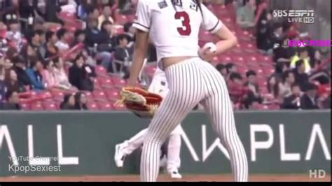 Copy Of Sexiest First Pitch Video Korean Actress Clara Youtube