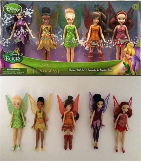 Disney Fairies Mini Doll Collection Released With The Latest Tinkerbell Movie The Legend Of
