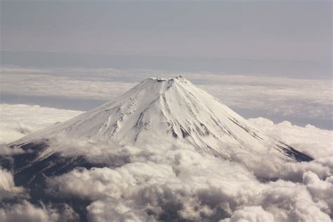 Mount Fuji Japan The Mount With His Clouds