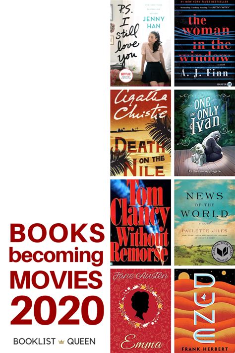 20 Books Becoming Movies In 2020 Wondering If Your Favorite Book Is