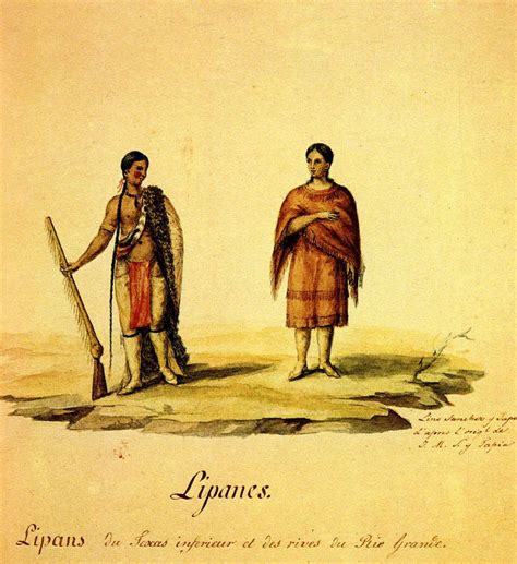 Lipan Apaches Were Among The Intrusive Plains Groups Entering South