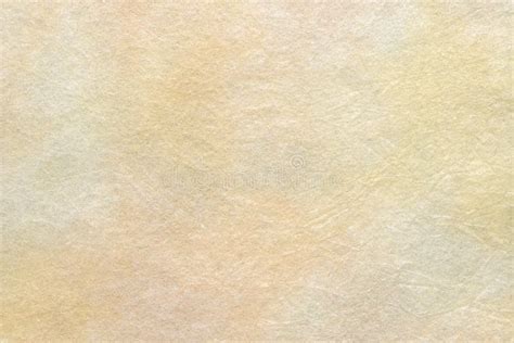 Japanese Old Yellow Paper Texture Or Vintage Background Stock Photo