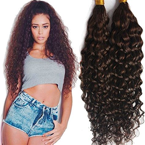 Hesperis Deep Curly Bulk Hair Weaving For Braiding Mongolian Virgin Human Hair Curly Bundle