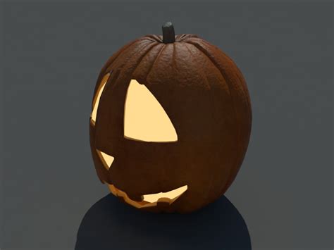 Offer a price 40 € € 40. Jack O'lantern 3D Model - Realtime - 3D Models World