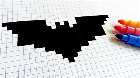 Pixel art simple et rapide pixel art rapide trendmetr. Handmade Pixel Art - How To Draw New Logo Batman #pixelart ...