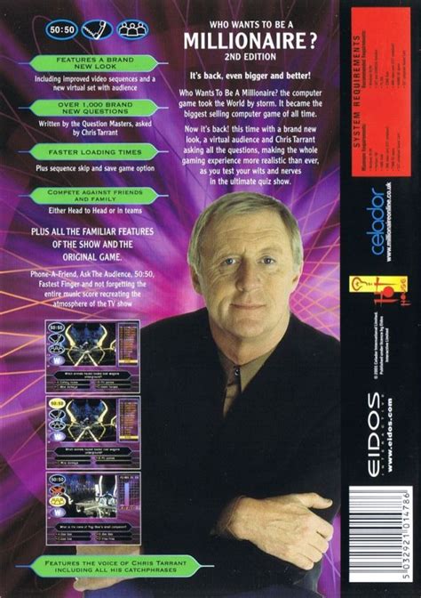 Who Wants To Be A Millionaire 2nd Edition Box Shot For Playstation 2