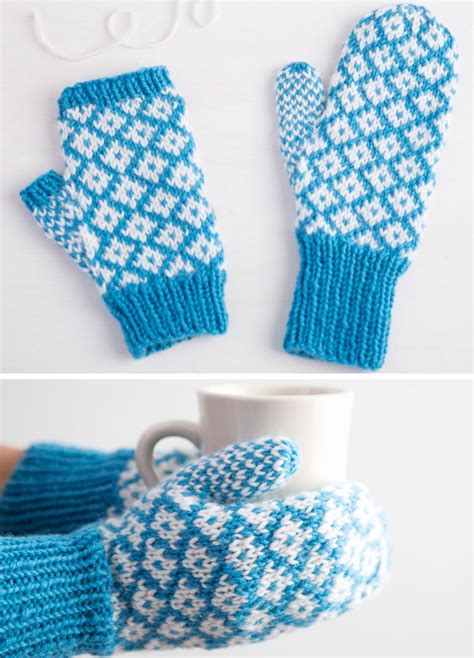 Knitting Pattern For Mittens