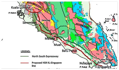 Mi comprising 13 states and 2 federal territories. Geological Map Of Malaysia - Maps of the World