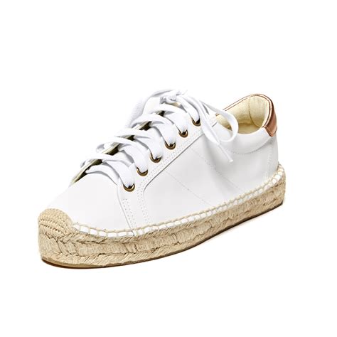 Shop for womens white tennis shoes online at target. Soludos Platform Tennis Sneakers in White - Save 37% | Lyst