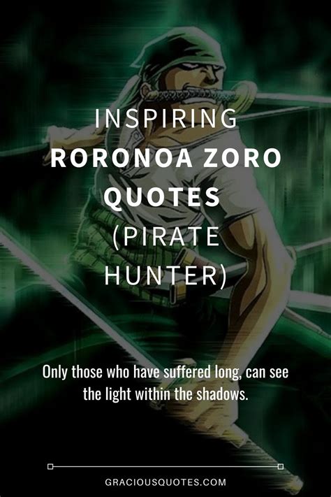 Famous Zoro One Piece Quotes Quetes Blog