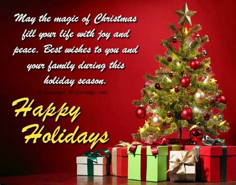 Happy Holiday Wishes Greetings And Messages
