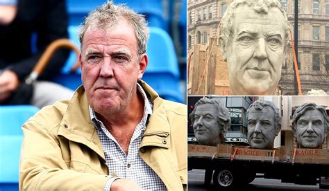 People Baffled By Giant Jeremy Clarkson Head Being Driven Around London