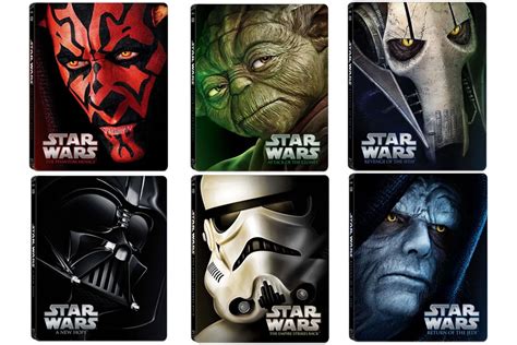 ‘star Wars Limited Edition Steelbook Blu Rays Arriving This Fall
