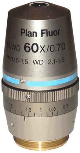 Nikon Cfi Plan Fluor 60x Elwd Objective Lens