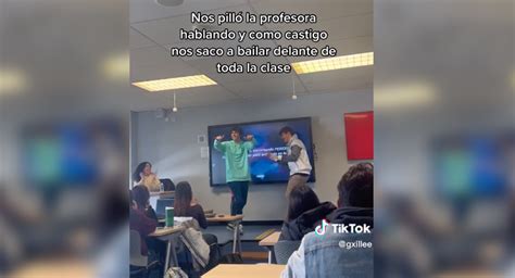 Por platicones maestra los pone a bailar y se hace viral en España