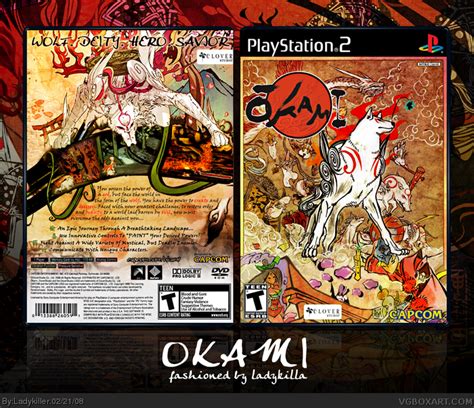 Okami PlayStation Box Art Cover By Ladykiller