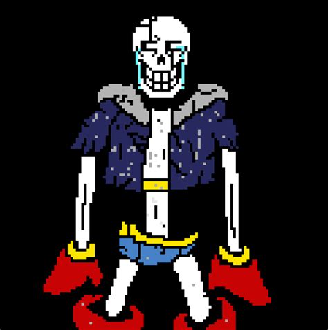 Dustbelief Papyrus Phase 4 My Take Pixel Art Maker