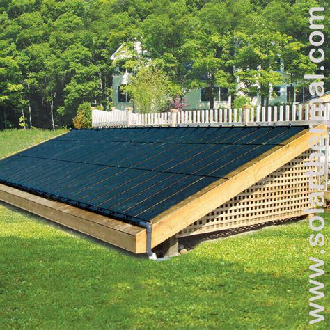 More water needs more volume and vice versa. Enersol Solar Pool Panel - 1'x12' | Solarthermal.com