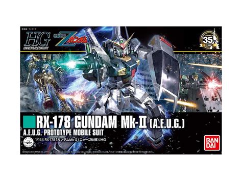 Bandai Gundam High Grade Hguc Model Kit Rx 178 Mk Ii Aeug 1144 Bandai