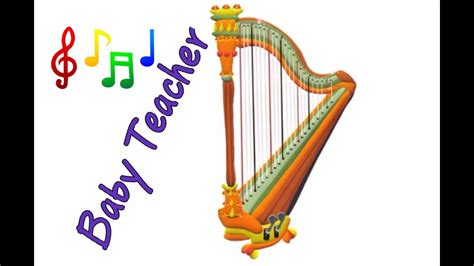 Musical Instruments Sounds For Kids Harp Musicmakers Episode 3