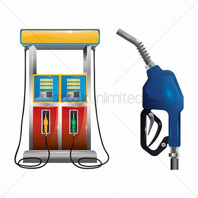 Gas Station Cartoon Clipart Pump Petrol Nozzle