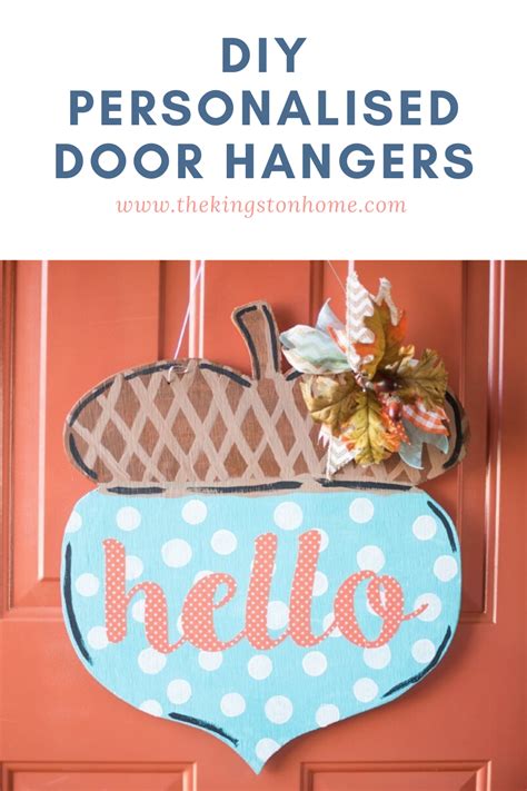 Personalized Door Hangers And How To Hang Them The Kingston Home