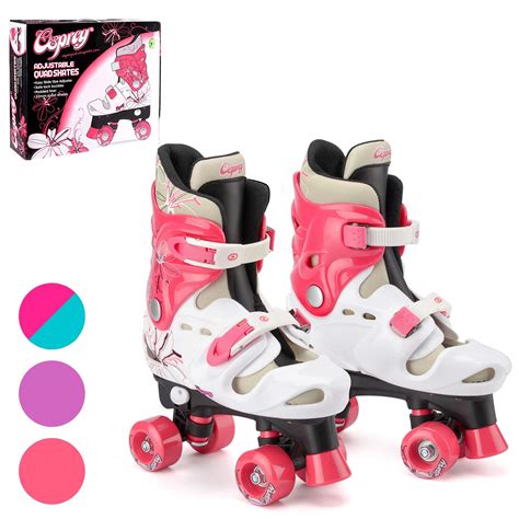 Buy Osprey Roller Skates For Kids Adjustable Quad Skates For Boys And