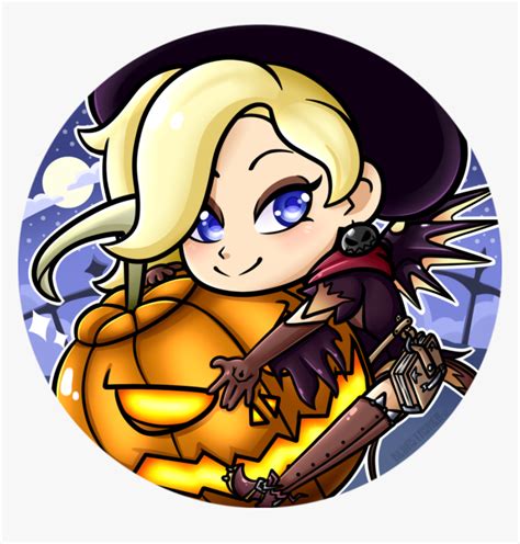 Halloween Mercy Icon By Neonstryker Cool Halloween Discord Icons Hd