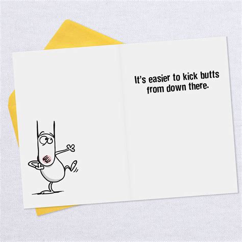 Maxine™ Kicking Butts Funny Encouragement Card Greeting Cards Hallmark