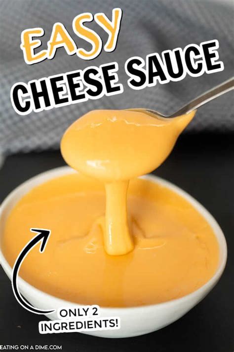 Learn How To Make An Easy American Cheese Sauce That Is Low Carb With