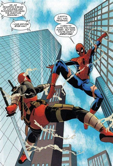 spiderman y deadpool cómics amino