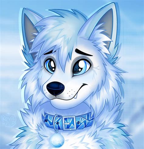 Arctic Fox Art By Me Kovied Furry