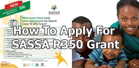 Sassa R350 Grant Application Online Under The New Rules