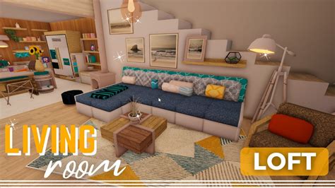 💺 Custom Living Room In Bloxburg Youtube
