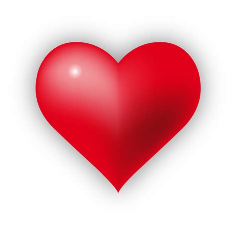 Red Heart Clip Art Library