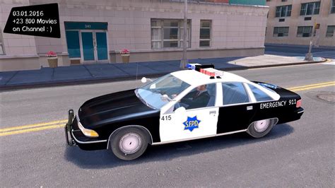 Chevrolet Caprice San Francisco Fierro Police Department GTA IV