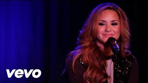 demi lovato give your heart a break an intimate performance youtube