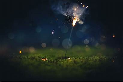 Spark Smoke Bokeh Sparks Summer Wallpapers Abstract
