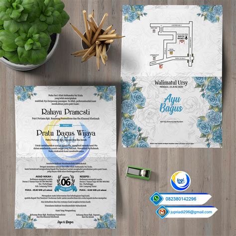 Kartu undangan pernikahan rustic pun banyak dibuat, dengan berbagai macam desain. 100 Download Template Desain Undangan Pernikahan Custome ...