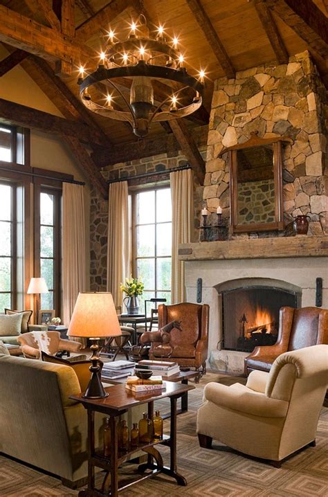 35 Classy Rustic Living Room Design Ideas Interior Vogue