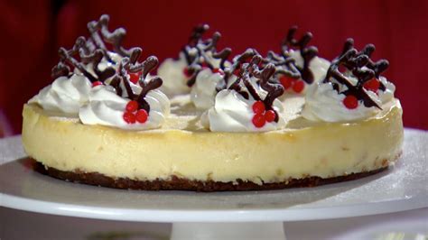 Over 100 fabulous recipes for your favourite festive food. Mary's White Chocolate & Ginger Cheesecake Recipe | PBS Food