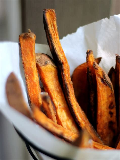 Transfer fries to a dry bowl or ziplock bag, and toss evenly with oil. Baked Sweet Potato Fries with Homemade Honey Mustard ...
