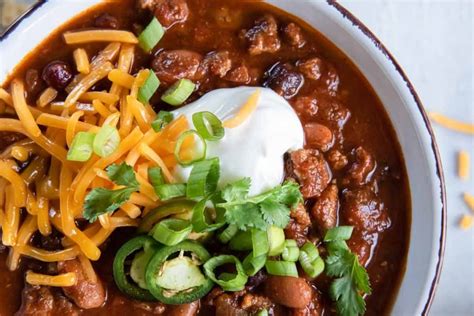 Best Stovetop Chili Recipe A Hearty Bowl Of Spicy Bliss