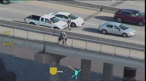 Tpd Releases Video Of Men Stopping Woman From Jumping Off Bridge