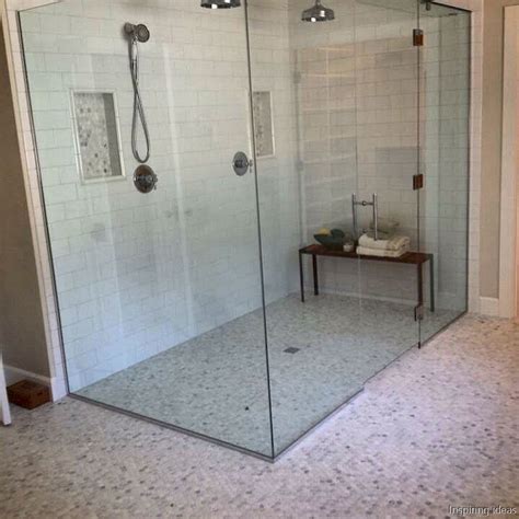 Awesome 75 Curbless Shower Ideas That Pretty Awesome Lovelyving