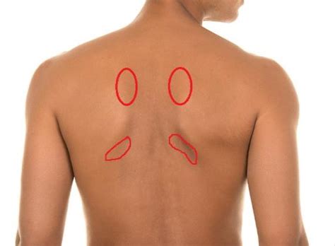 Pain Under Shoulder Blades In The Left And Right Side Body Pain Tips