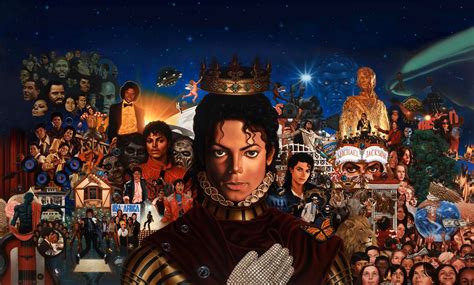 All Mj S Albums In One Picture Michael The Album Photo