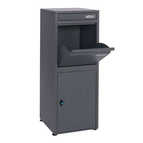 Parcel Post Drop Box Large Steel Outdoor Lockable Letter Mail Package