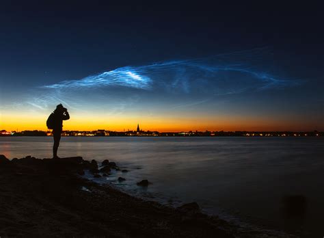 Electrifying Noctilucent Clouds Over Denmark In Photo And Video