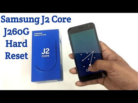 Android pattern lock view result. Samsung J2 Core J260G Hard Reset Android Go 2018 Pattern ...